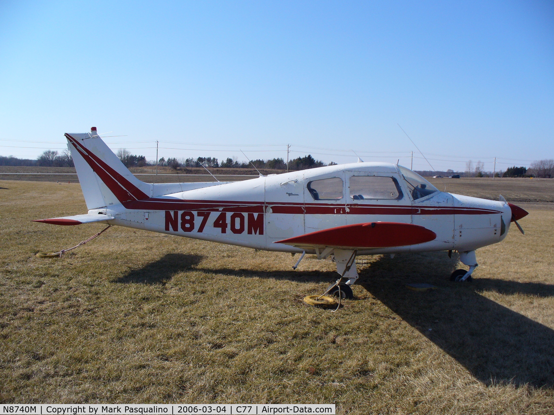 N8740M, 1963 Beech 23 C/N M-406, Beech 23