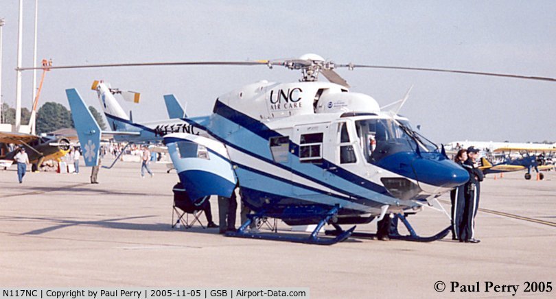 N117NC, 1997 Eurocopter-Kawasaki BK-117C-1 C/N 7517, 