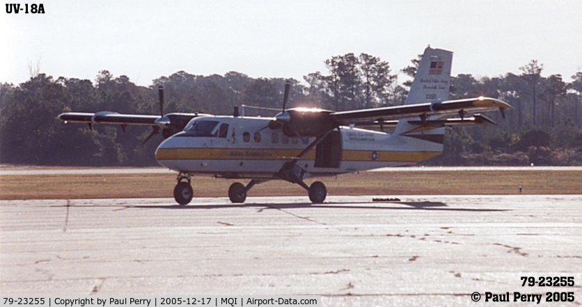 79-23255, 1979 De Havilland Canada UV-18A Twin Otter C/N 680, The US Army Golden Knights smaller jump plane, before the team arrived