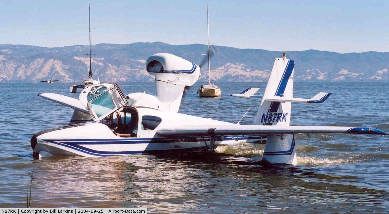 N87RK, 1983 Lake LA-4-200 Buccaneer C/N 1091, Lakeport, Clear Lake, CA