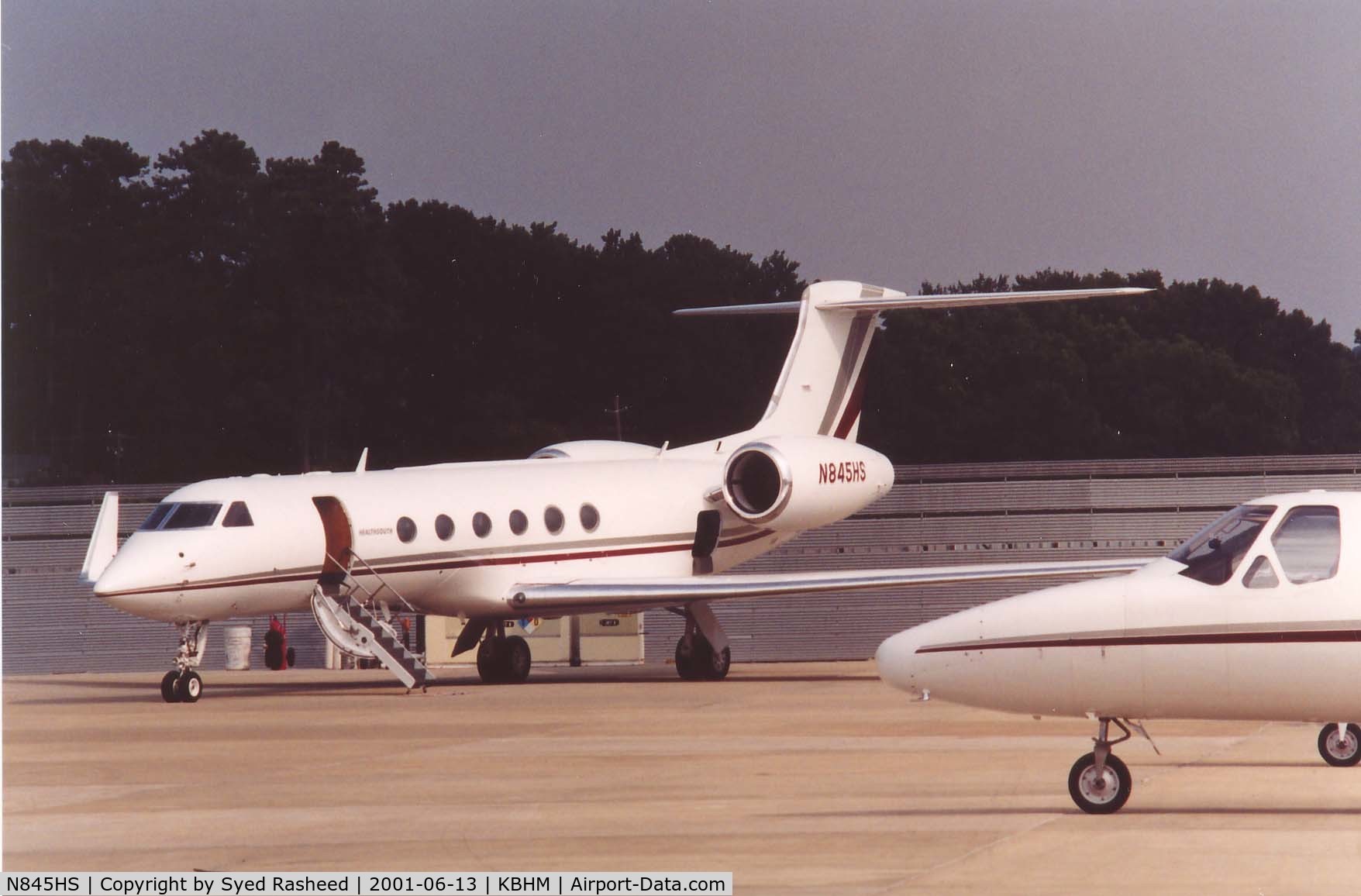 N845HS, 2001 Gulfstream Aerospace Gulfstream V C/N 665, Gulfstream V - Healthsouth