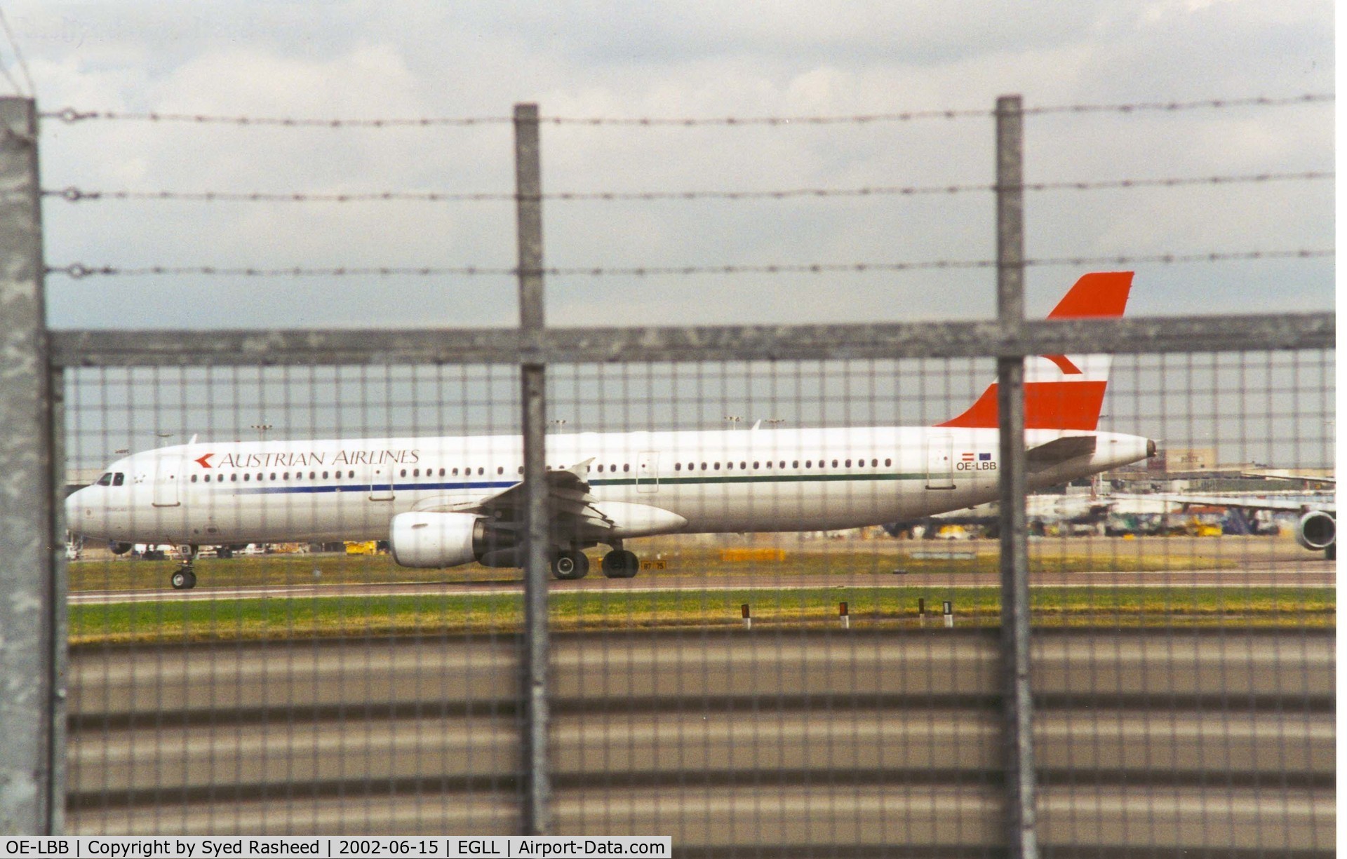 OE-LBB, 1995 Airbus A321-111 C/N 570, Austrian Airbus