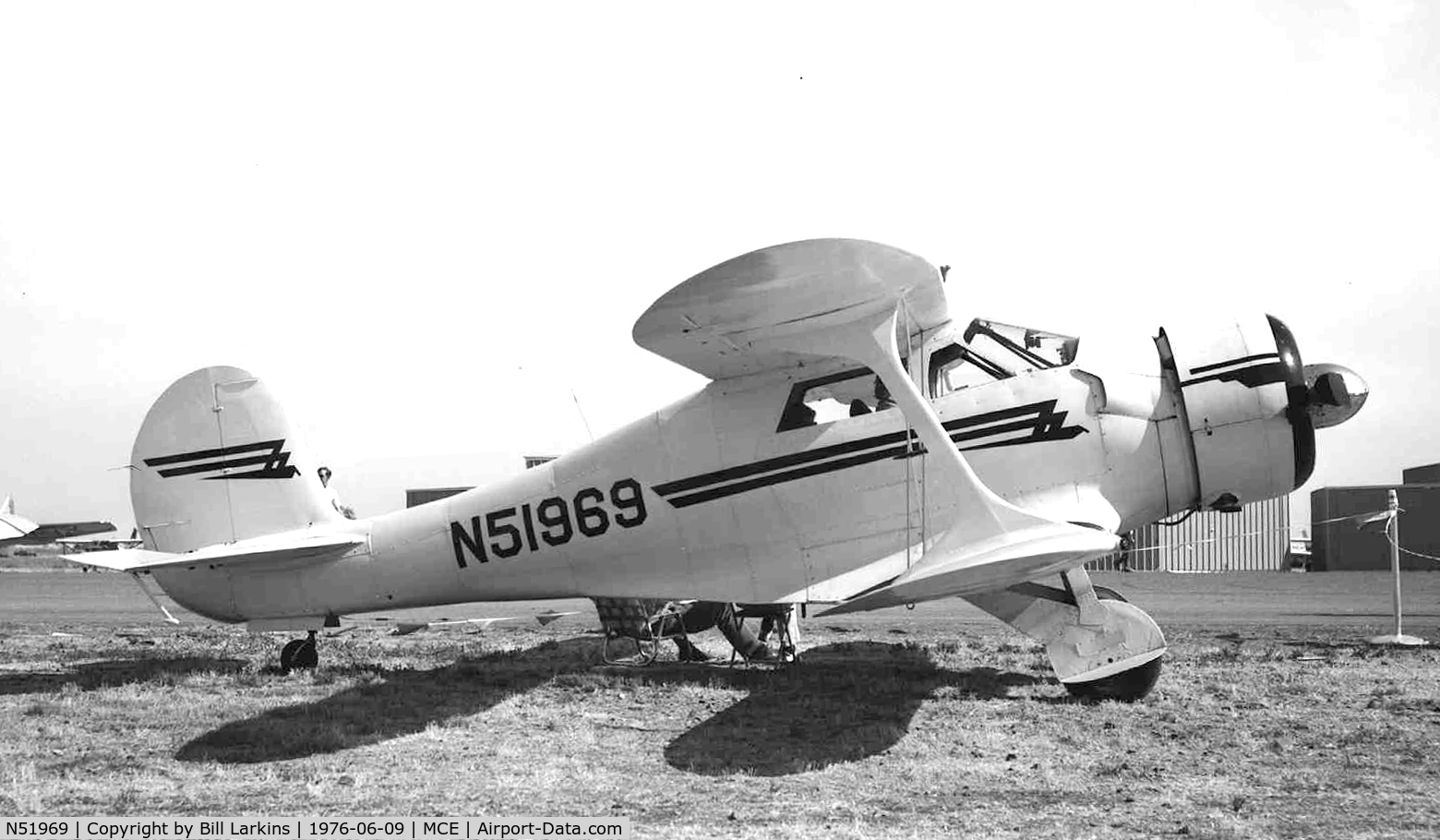 N51969, 1943 Beech D17S Staggerwing C/N 4898, Modified with metal fuselage skin.