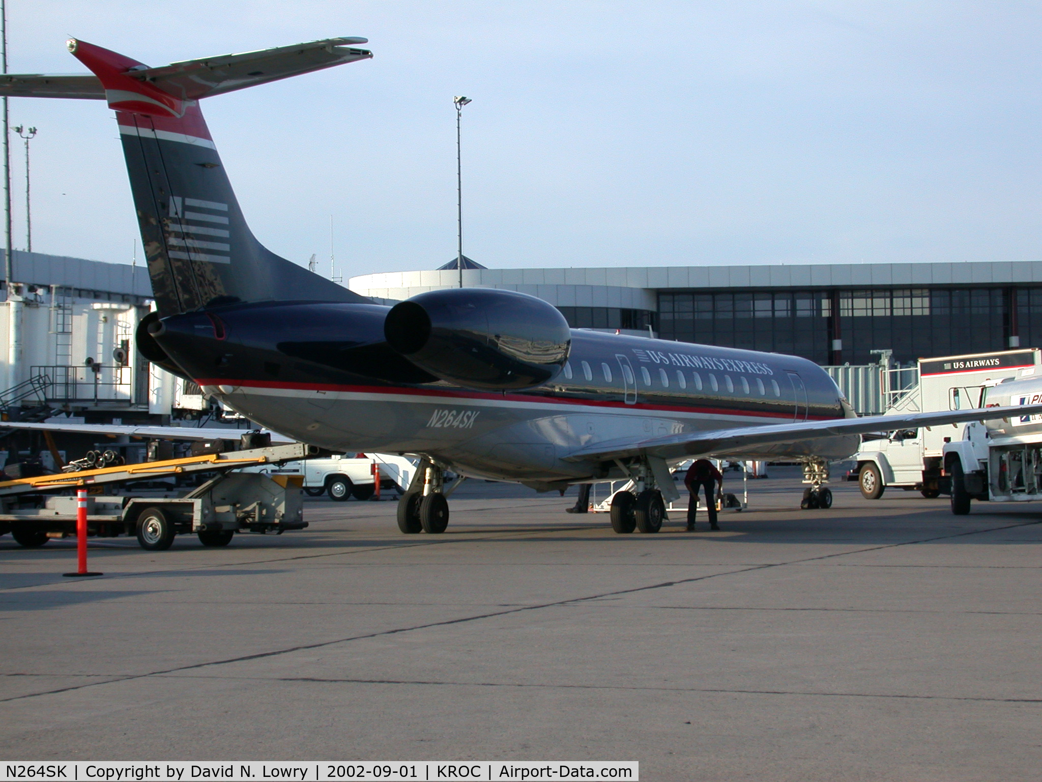 N264SK, 2000 Embraer ERJ-145LR (EMB-145LR) C/N 145221, N264SK at KROC.