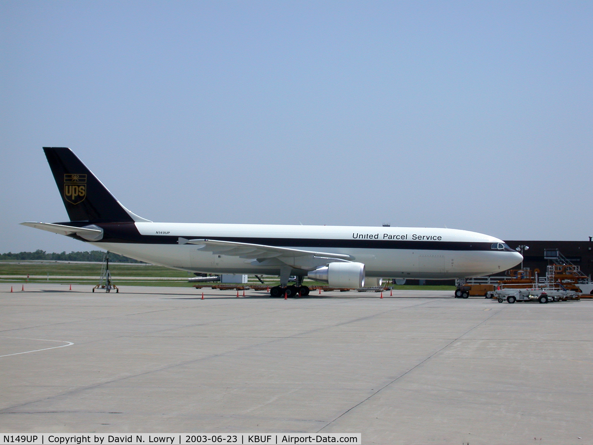 N149UP, 2003 Airbus A300F4-622R C/N 832, N149UP at KBUF.