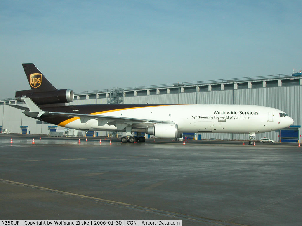 N250UP, 1995 McDonnell Douglas MD-11F C/N 48745, freighter