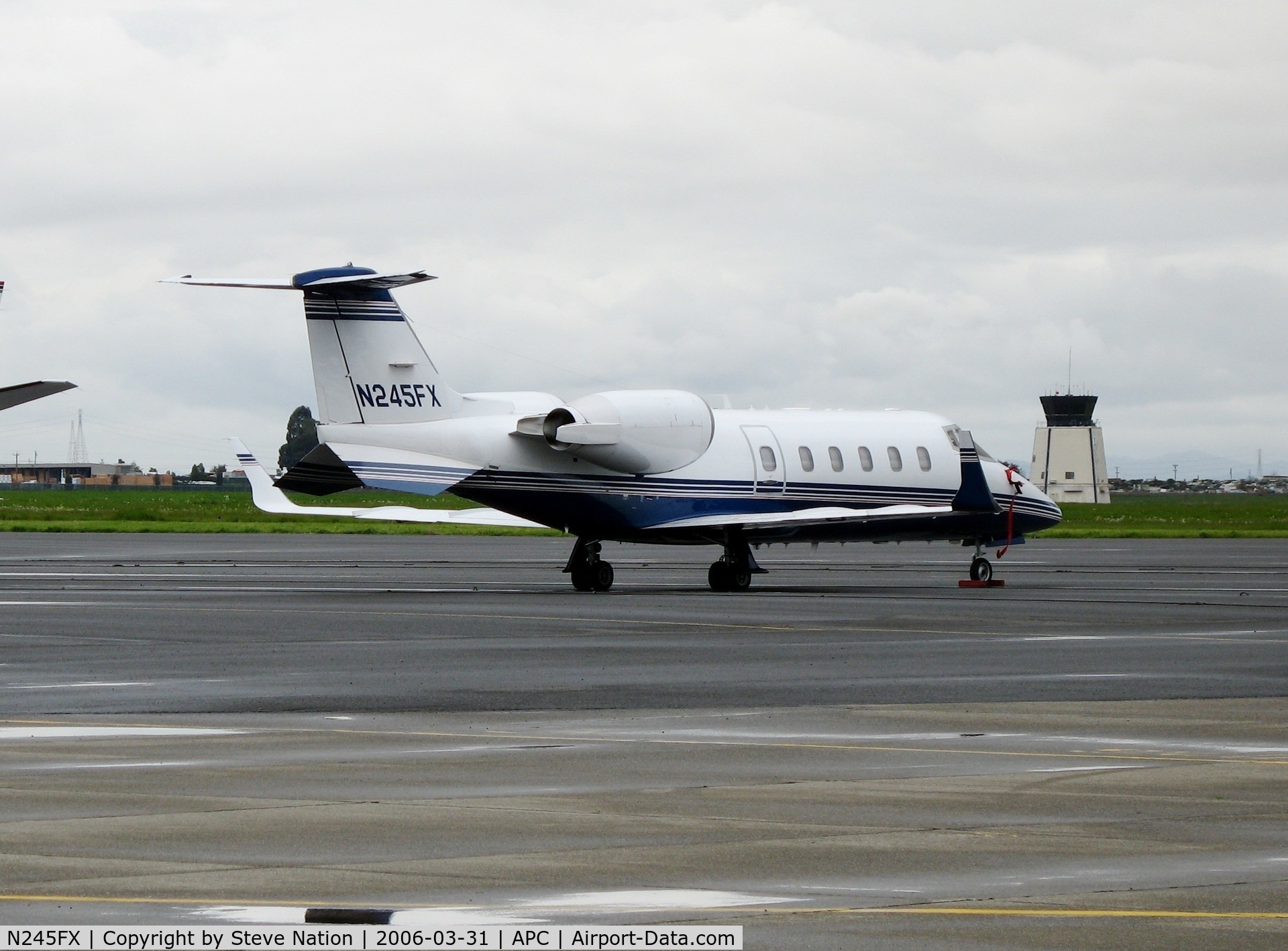 N245FX, 2000 Learjet 60 C/N 60-182, In for the weekend @ Napa County Airport, CA