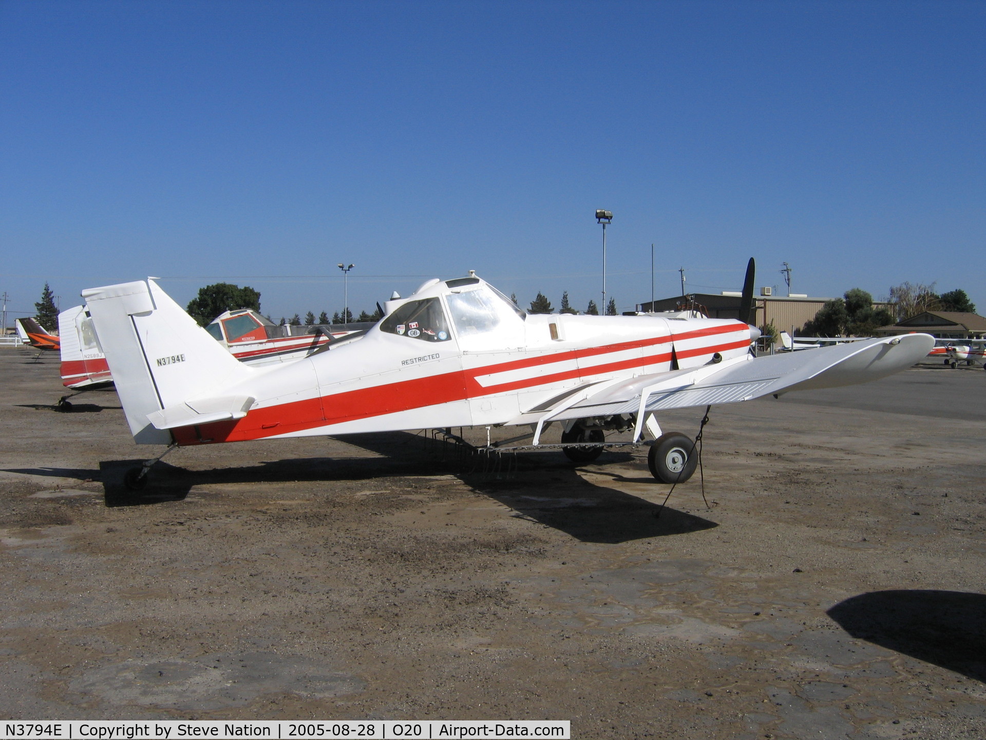N3794E, 1978 Piper PA-36-375 Brave 375 C/N 36-7802003, San Joaquin Air 1978 Piper PA-36-375 Brave rigged as sprayer @ Lodi-Kingdon Airport, CA