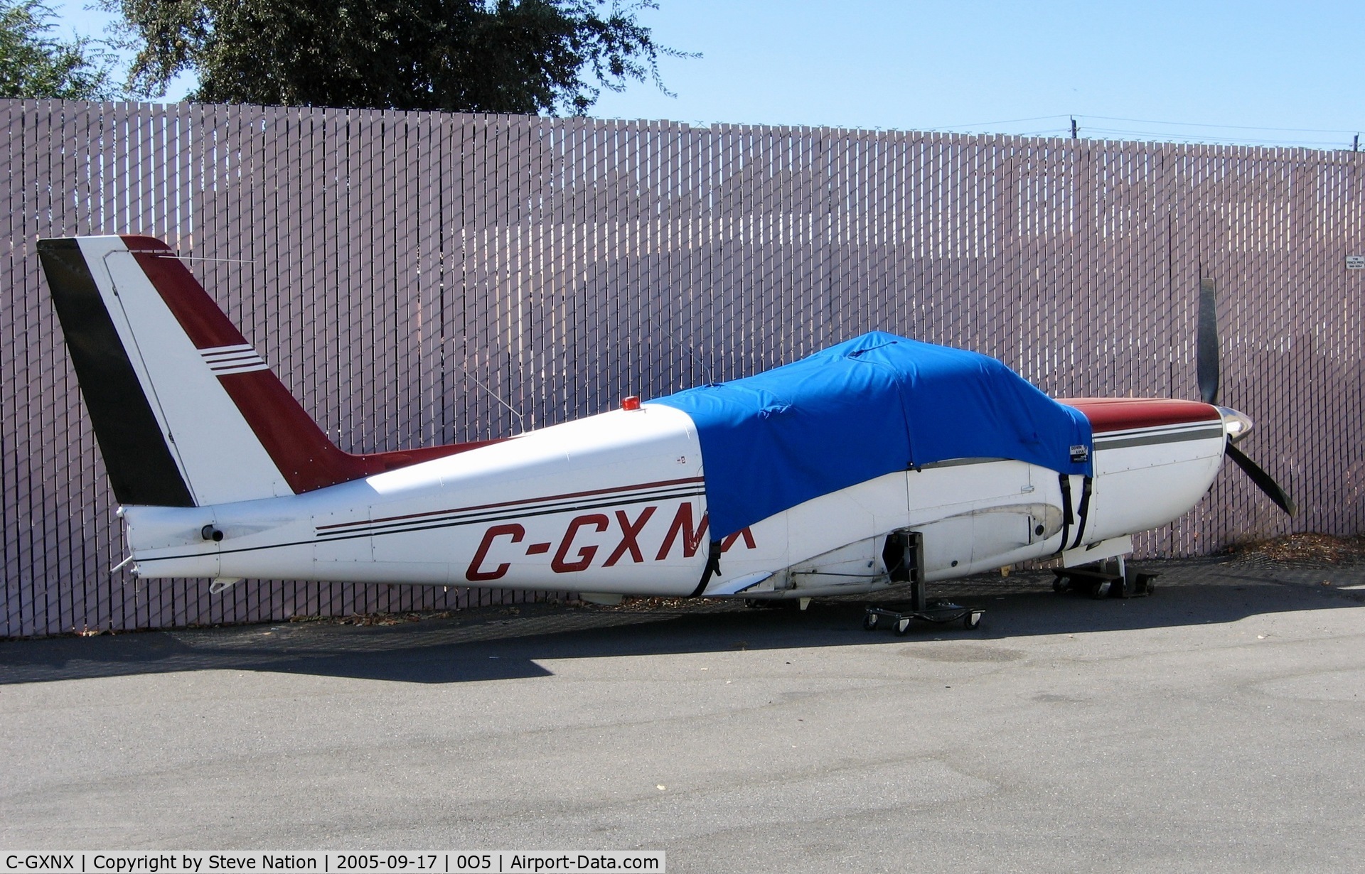 C-GXNX, 1966 Piper PA-24-400 Comanche 400 C/N 26-102, Piper PA-24 fuselage for export to Australia @ University Airport (Davis), CA