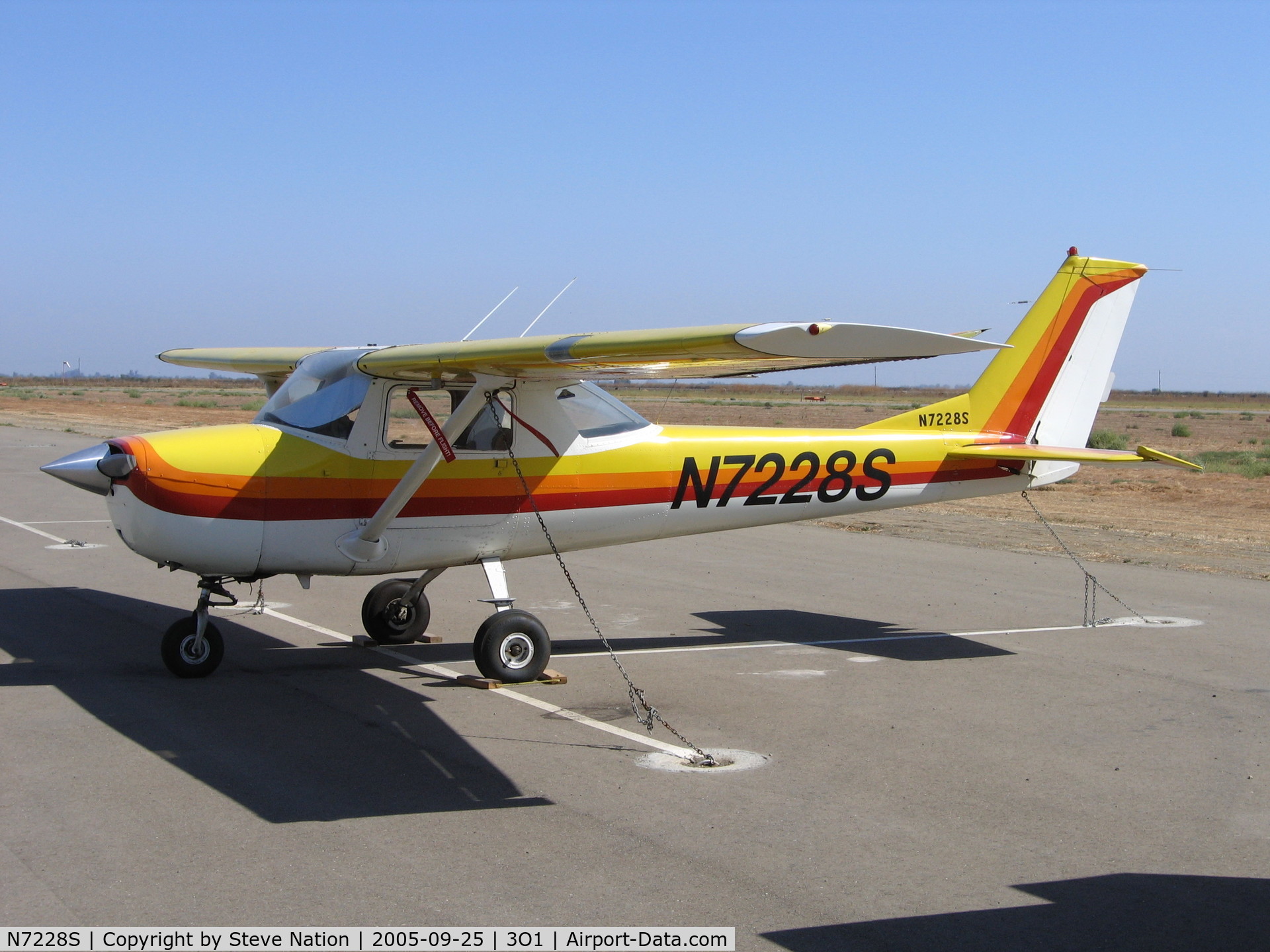 N7228S, 1967 Cessna 150H C/N 15067928, Dual reistrations on 1967 Cessna 150H @ Gustine Municipal Airport, CA