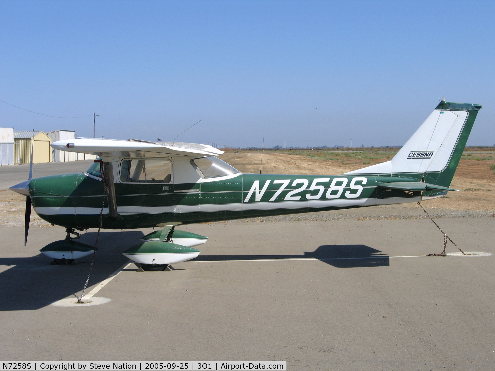 N7258S, 1967 Cessna 150H C/N 15067958, Dual reistrations on 1967 Cessna 150H @ Gustine Municipal Airport, CA