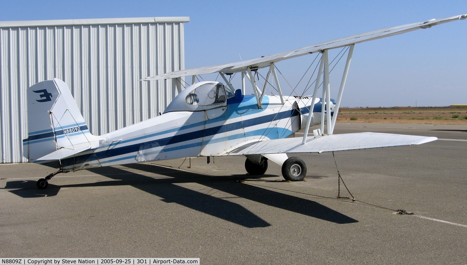 N8809Z, 1982 Eagle Aircraft Co EAGLE DW-1 C/N DW-1-0060-82, Newman A/S 1982 Eagle DW-1 crop duster out of service @ Gustine, CA