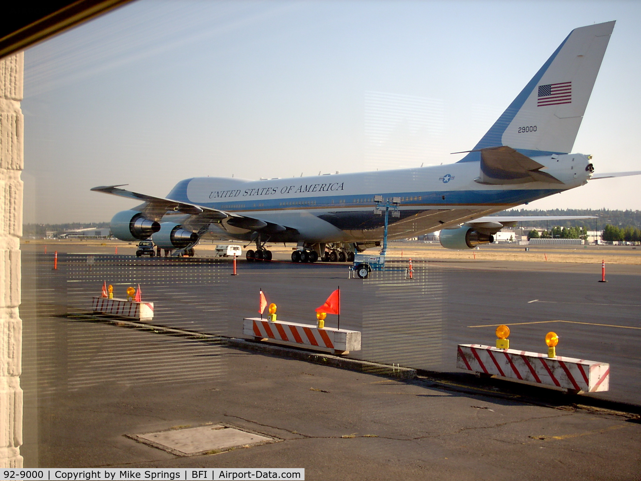 92-9000, 1987 Boeing VC-25A C/N 23825, Air Force One