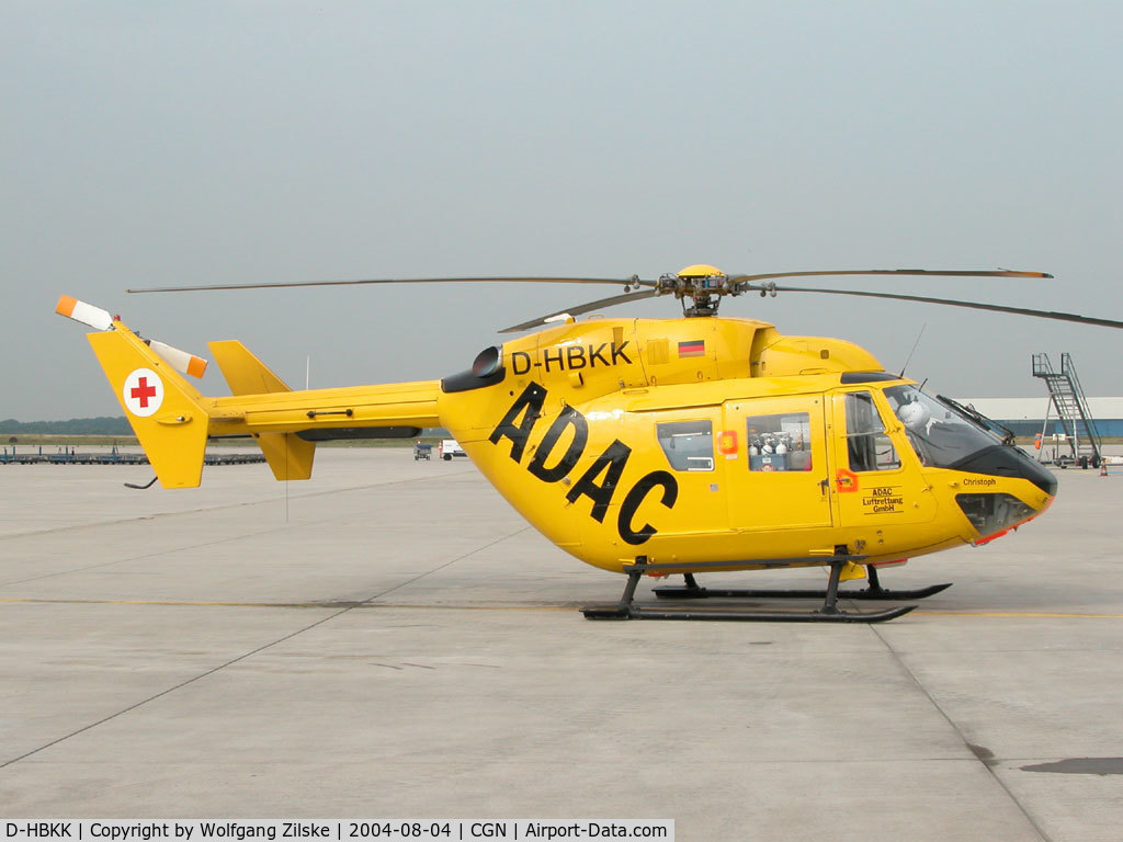 D-HBKK, Eurocopter-Kawasaki BK-117B-2 C/N 7009, ADAC c/s
