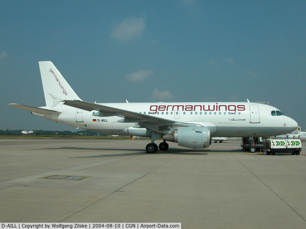 D-AILL, 1997 Airbus A319-114 C/N 689, lsf Lufthansa