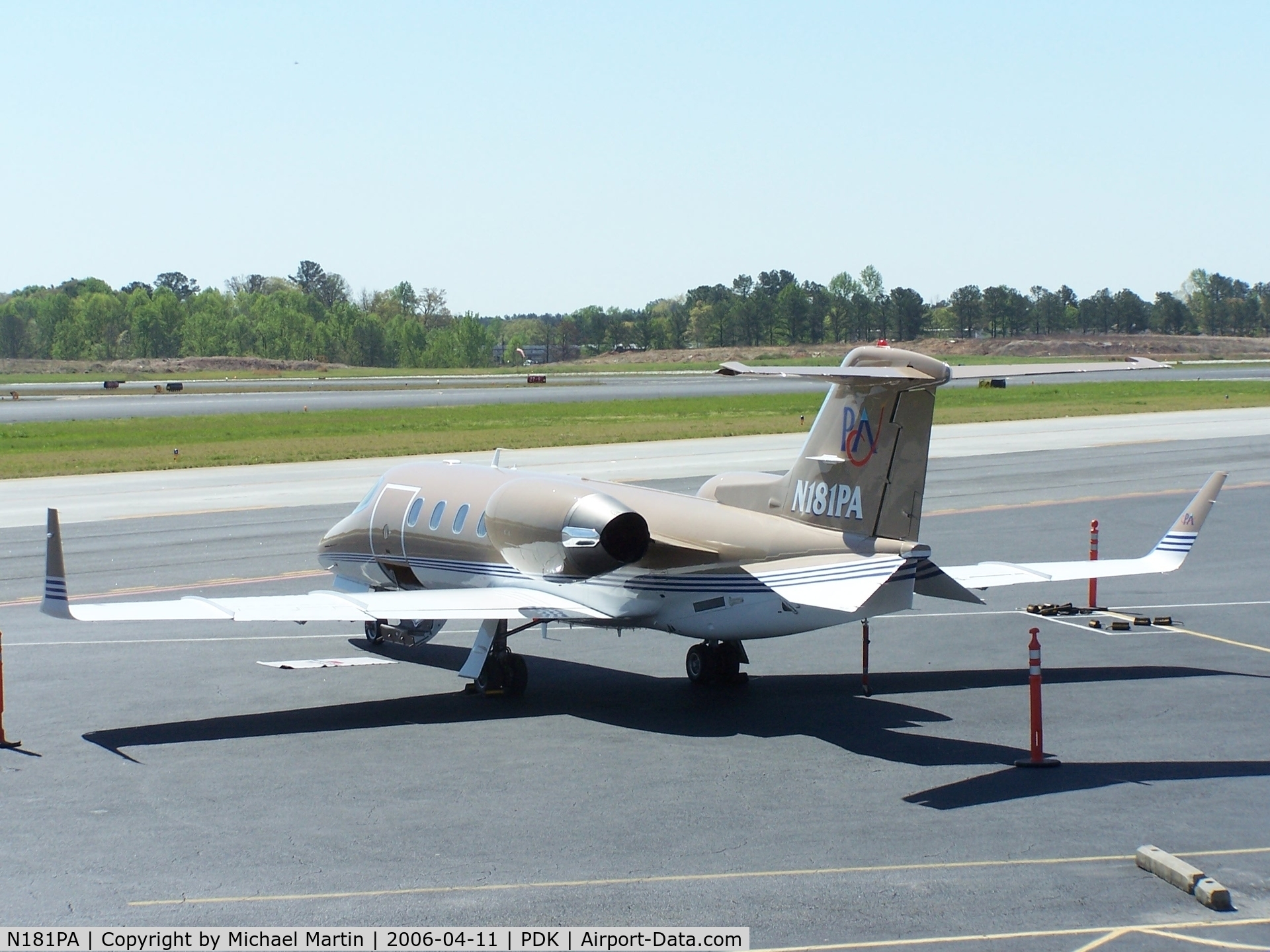 N181PA, 1998 Learjet Inc 31A C/N 31-156, Pinnacle Air Service @ Mercury Air Center