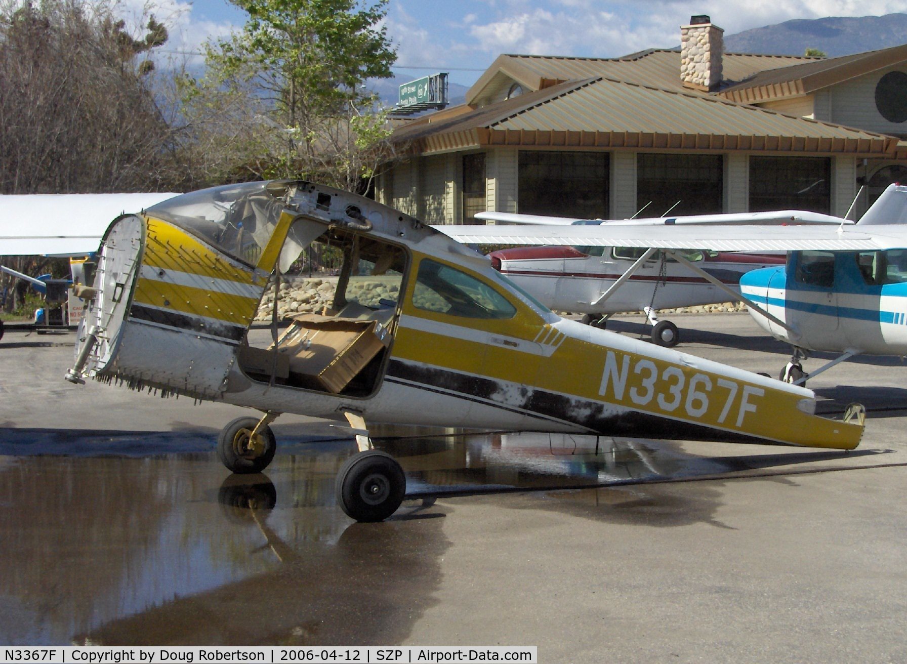 N3367F, 1966 Cessna 182J Skylane C/N 18257367, 1966 Cessna 182J SKYLANE, in repair for total restoration