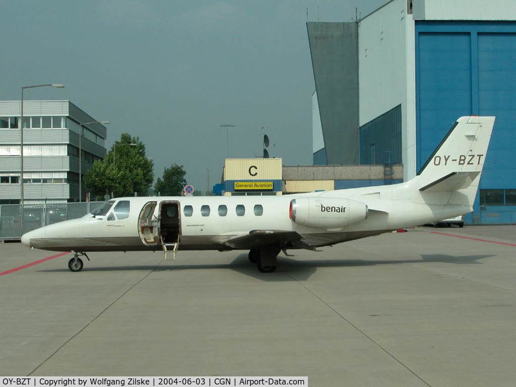 OY-BZT, 1981 Cessna 550 Citation II C/N 550-0259, visitor