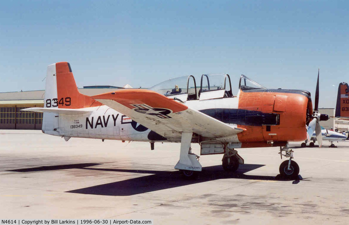N4614, North American T-28B Trojan C/N 529263, At NAS Alameda
