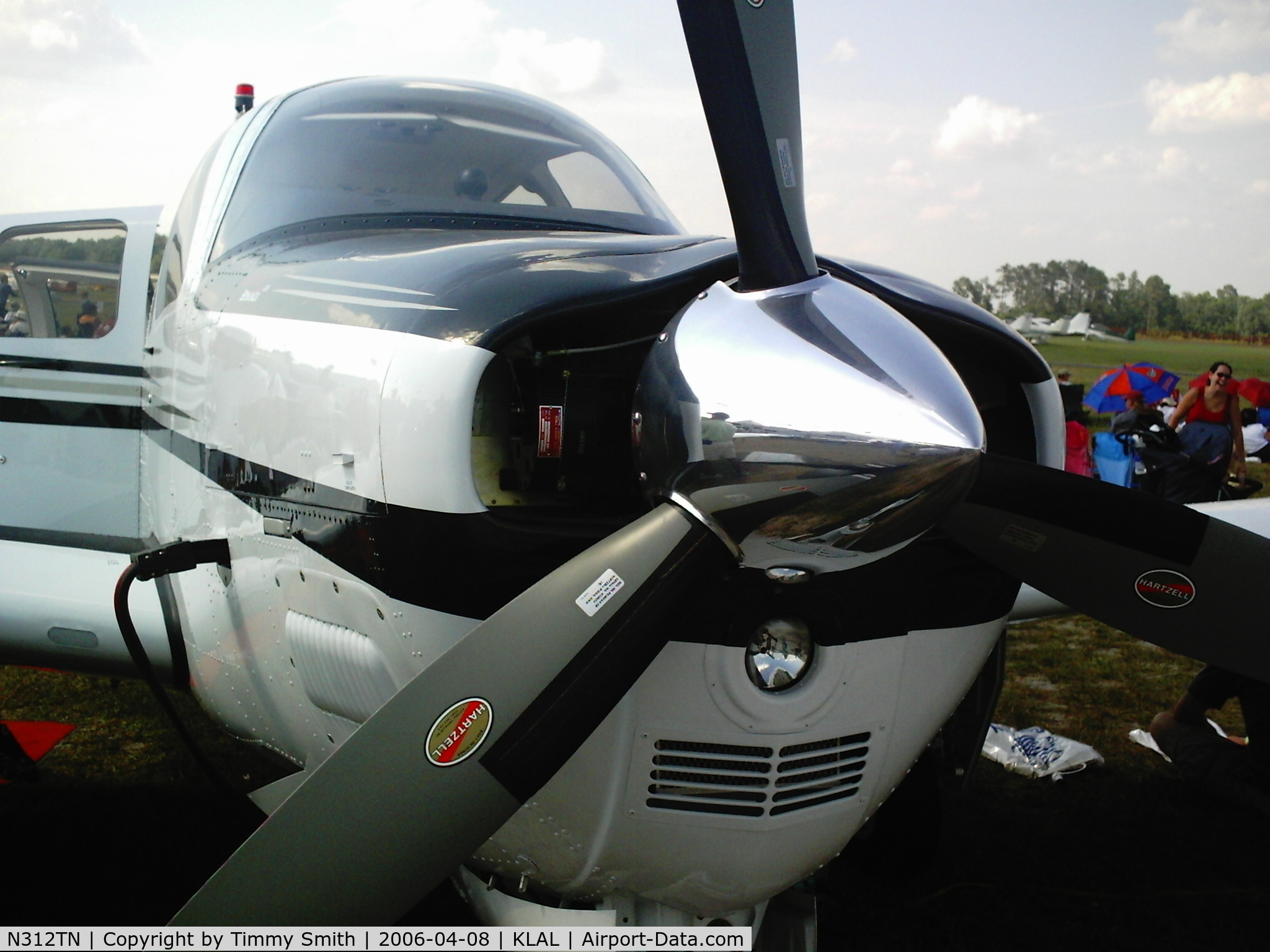 N312TN, 2006 Mooney M20TN Acclaim C/N 31-0002, Beechcraft G36 Bonanza at Sun 'N Fun 2006