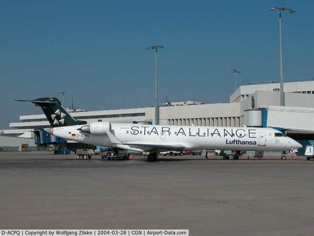 D-ACPQ, 2003 Canadair CRJ-700 (CL-600-2C10) Regional Jet C/N 10091, special c/s