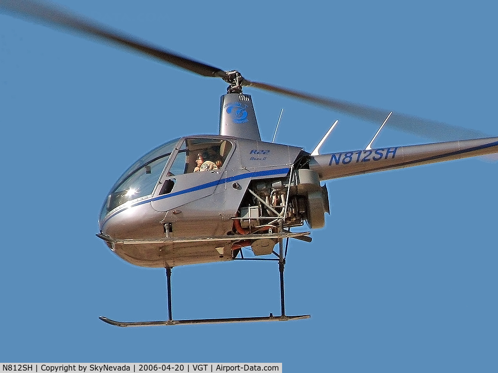 N812SH, 2004 Robinson R22 Beta C/N 3743, Silver State Helicopters / 2004 Robinson Helicopter R22 BETA