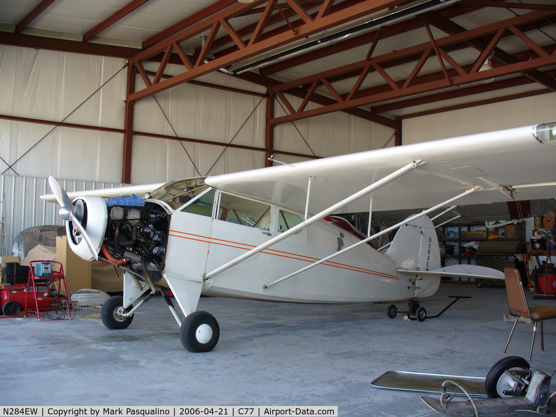 N284EW, 1941 Funk B75L C/N 210, Funk B75L