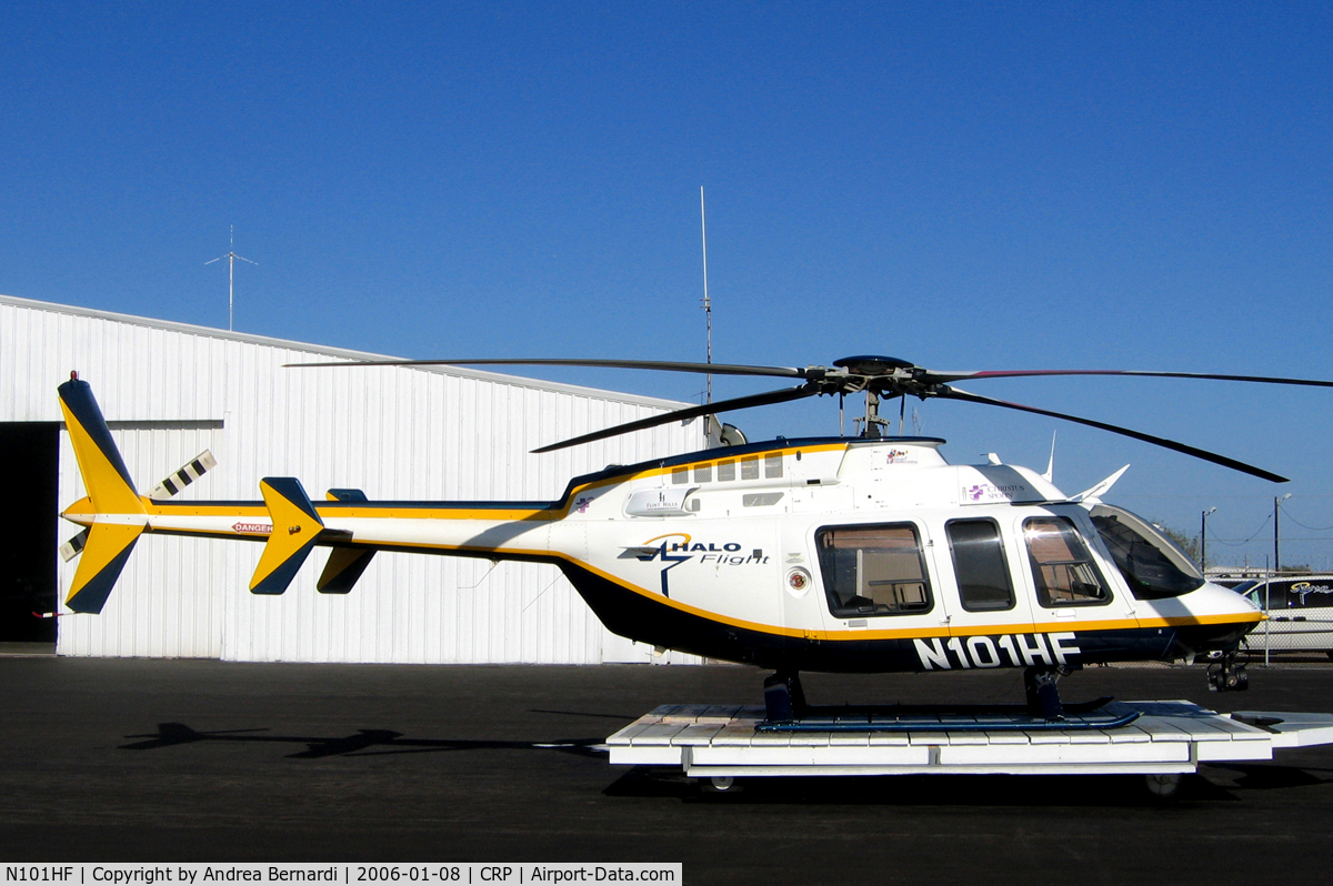 N101HF, 2000 Bell 407 C/N 53463, EMS helicopter based at Corpus Christi
