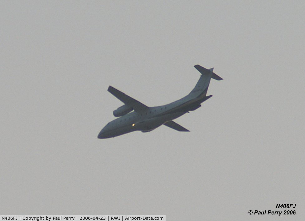 N406FJ, 2000 Fairchild Dornier 328-300 328JET C/N 3156, On long final to KRWI, one of her many stops that Sunday