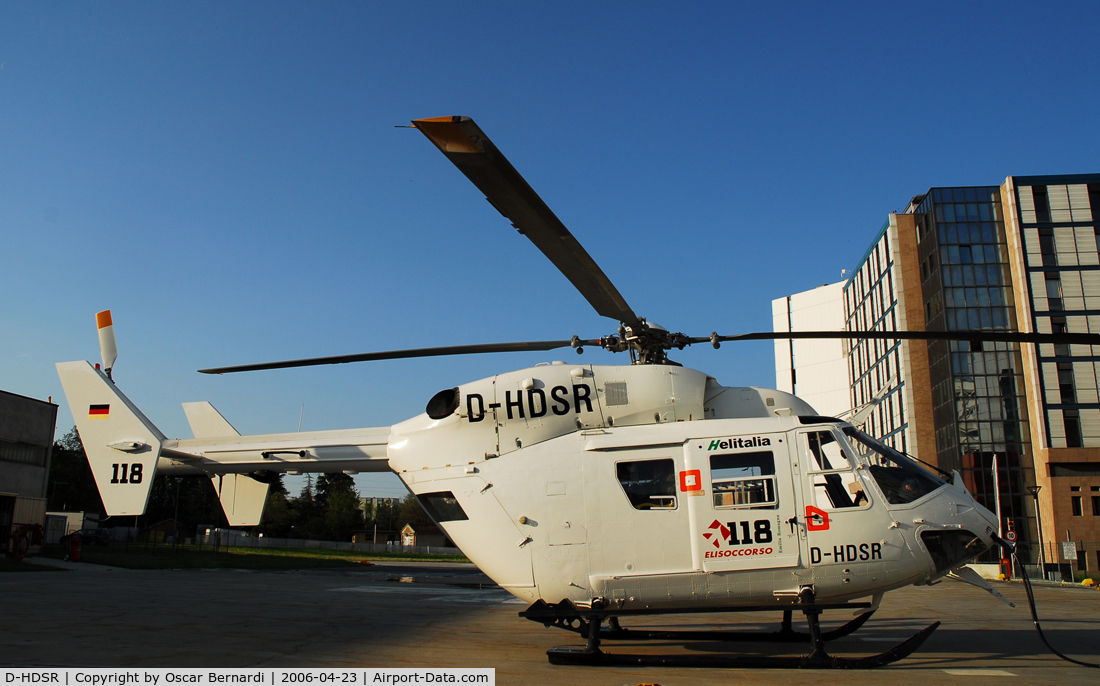 D-HDSR, 2004 Eurocopter-Kawasaki BK-117C-1 C/N 7545, Last BK117C1 built at the Italian assembly line in Trento