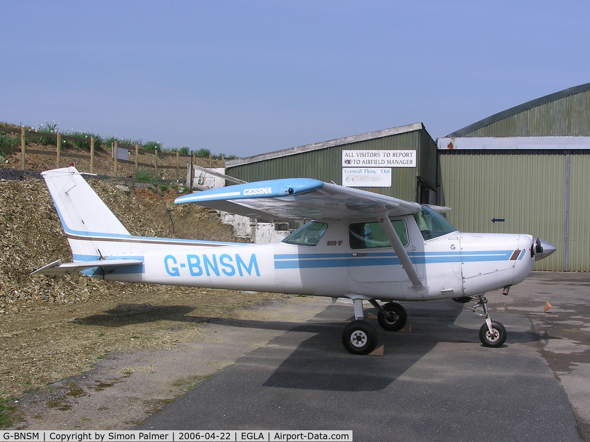 G-BNSM, 1981 Cessna 152 C/N 152-85342, Cessna in the sunshine