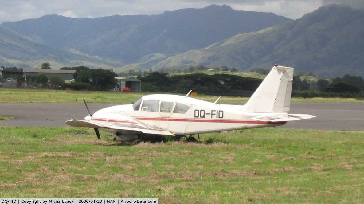 DQ-FID, Piper PA-23-250 C/N 27-3941, Parked at Nadi, in pretty poor condition