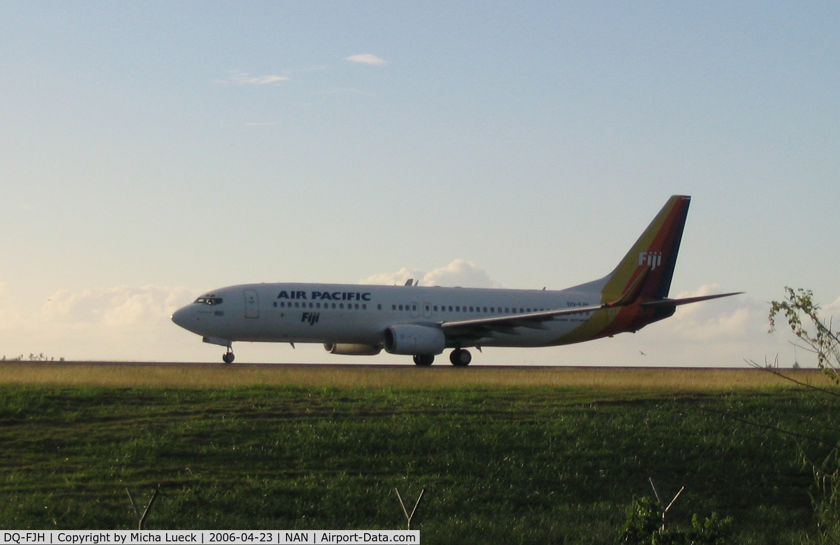 DQ-FJH, 1999 Boeing 737-8X2 C/N 29969, Taxiing for take-off