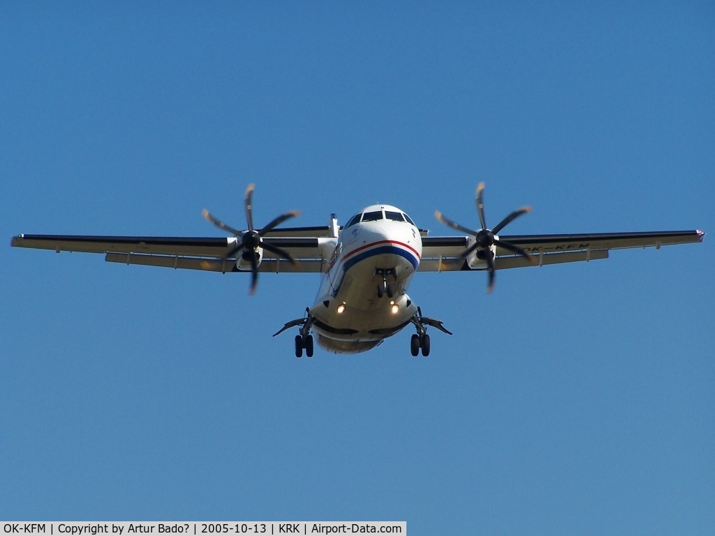 OK-KFM, 2005 ATR 42-500 C/N 635, CSA - ATR 42-500