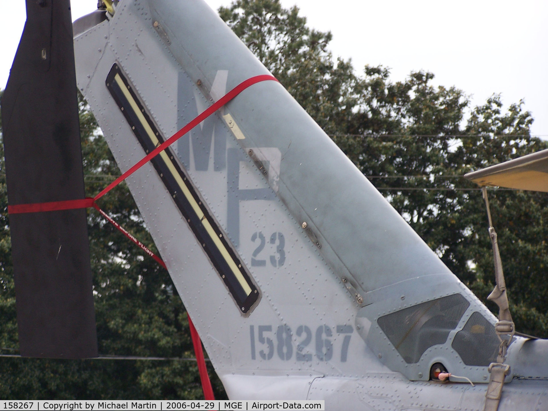 158267, Bell UH-1N Iroquois C/N 31438, Tail Numbers
