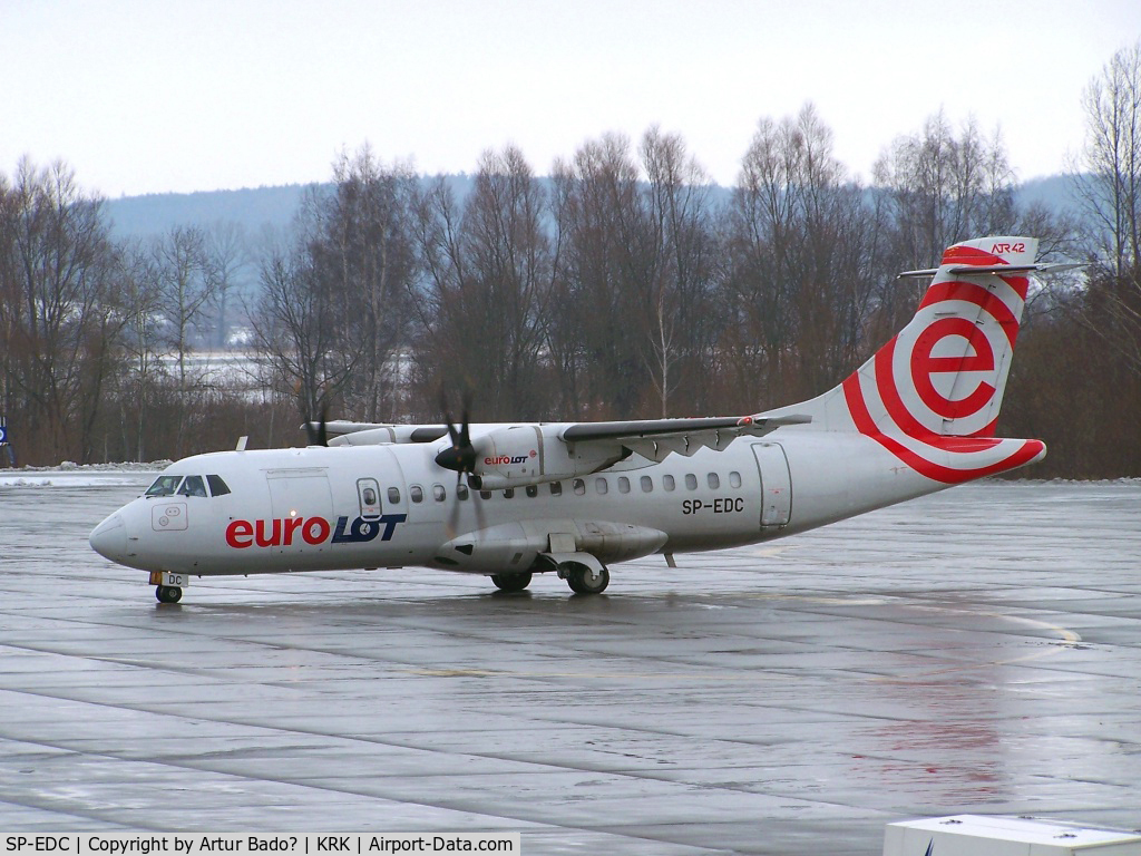 SP-EDC, 1996 ATR 42-500 C/N 526, EuroLOT - Atr 42