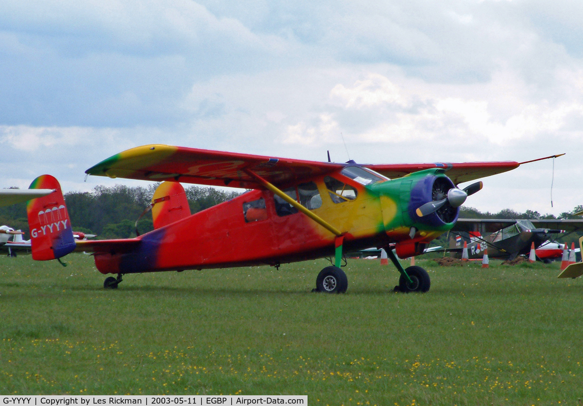 G-YYYY, 1960 Max Holste MH-1521C-1 Broussard C/N 208, MH.1521C-1 Broussard