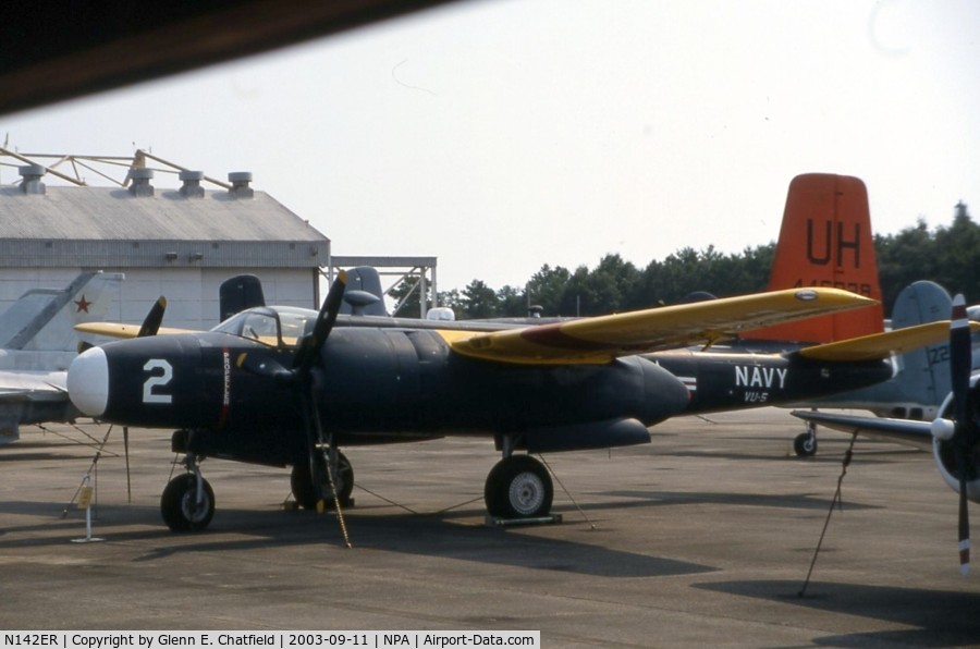 N142ER, Douglas A-26B Invader C/N 6928, A-26B 41-39215 Now at the Naval Aviation Museum in Pensacola