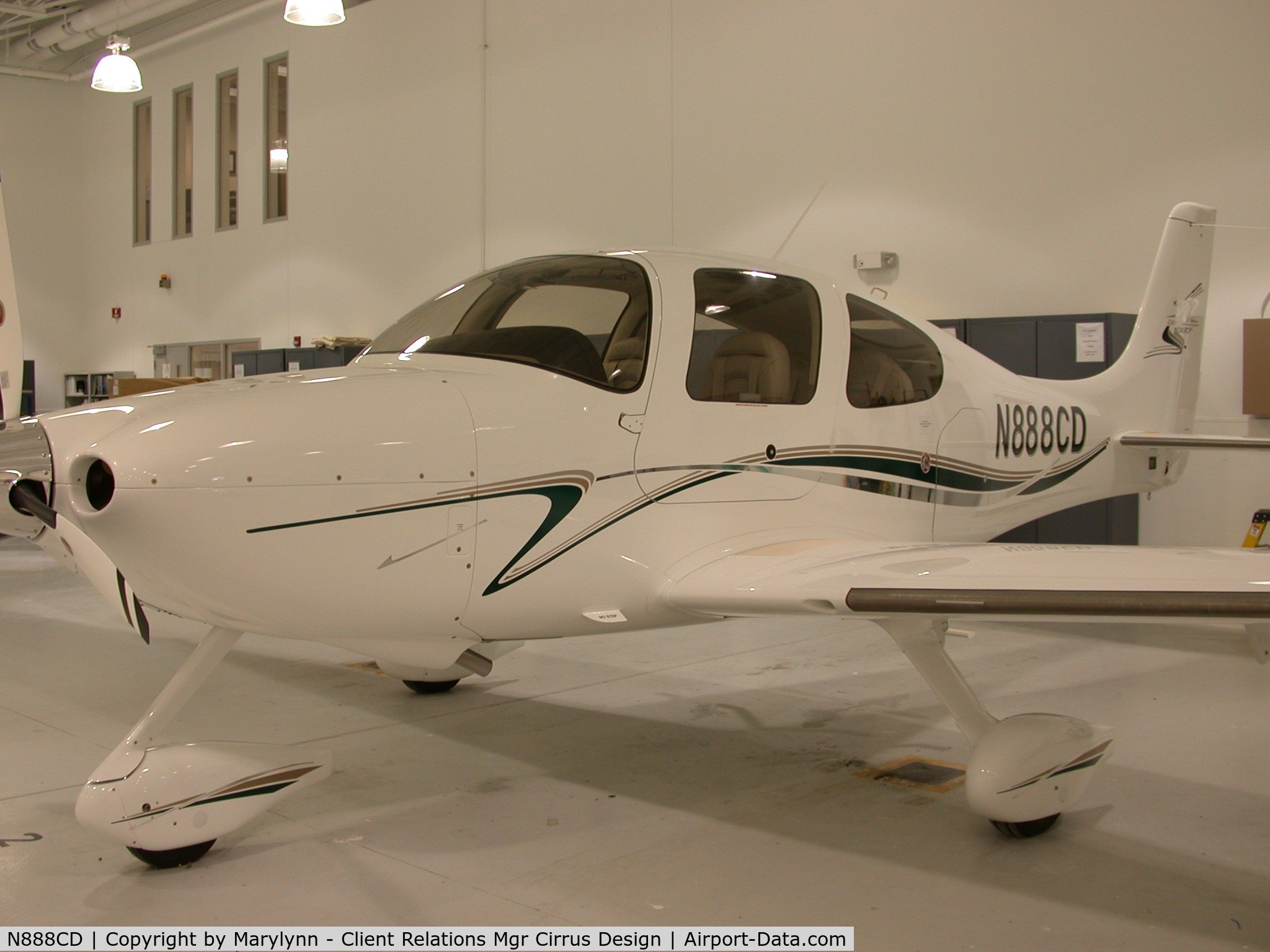 N888CD, Cessna 182P Skylane C/N 18261493, 1000th SR22 Manufactured