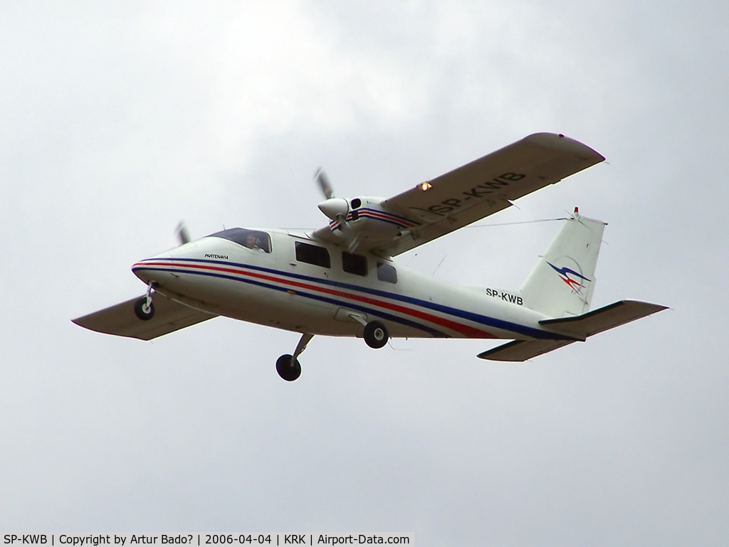SP-KWB, Partenavia P-68B C/N 124, Ramsat Aviation SP-KWB Partenavia P.68B Victor