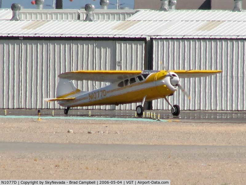N1077D, 1951 Cessna 195 C/N 7689, Privately Owned / 1951 Cessna 195