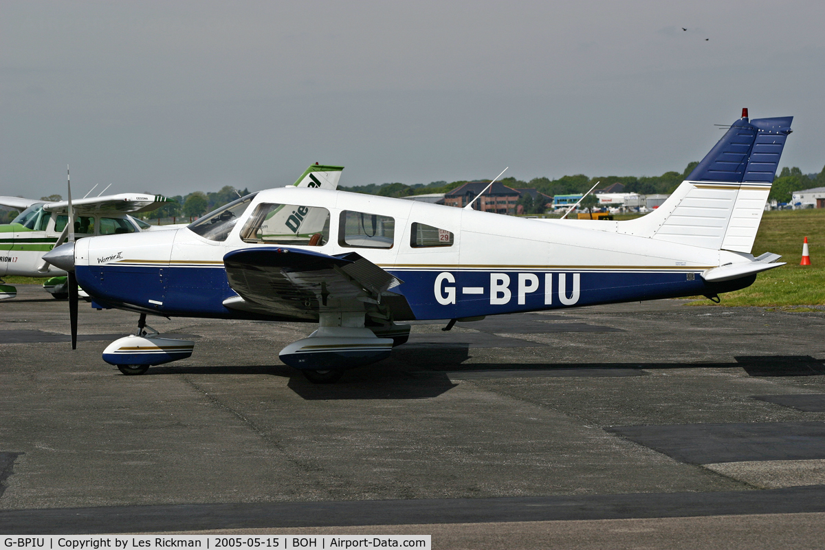 G-BPIU, 1979 Piper PA-28-161 Cherokee Warrior II C/N 28-7916303, PA-28-161 Warrior 11