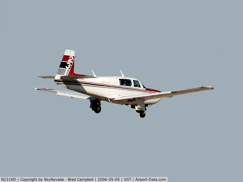 N231KD, 1979 Mooney M20K C/N 25-0022, Club 231 / 1979 Mooney Aircraft Corp. M20K - (Encore)