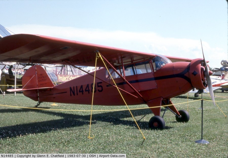 N14485, 1935 Rearwin 7000 C/N 403, At the EAA Fly In