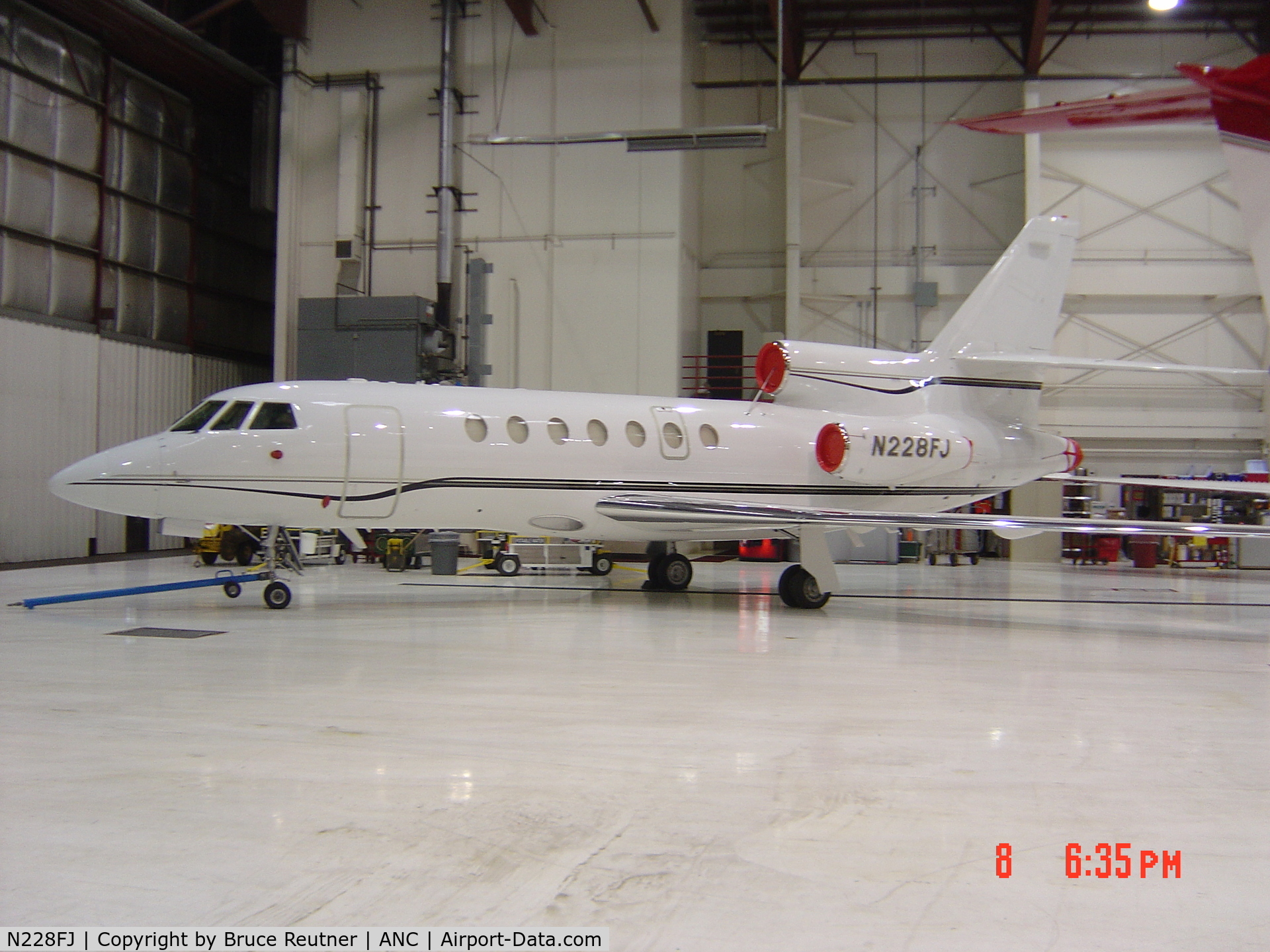 N228FJ, 1992 Dassault Mystere Falcon 50 C/N 228, Falcon 50EX Owned by Reverend Billy Graham Ministrie