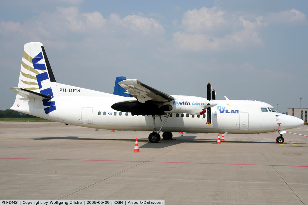 PH-DMS, 1991 Fokker 50 C/N 20209, visitor