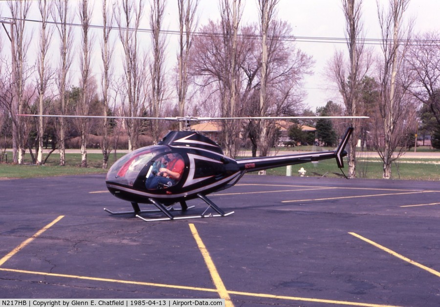 N217HB, 1976 Rotorway Scorpion Too C/N 1240, Demo flights from Pheasant Run resort, St. Charles, IL