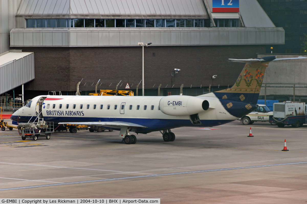 G-EMBI, 1999 Embraer EMB-145EU (ERJ-145EU) C/N 145126, Embraer EMB-145EU