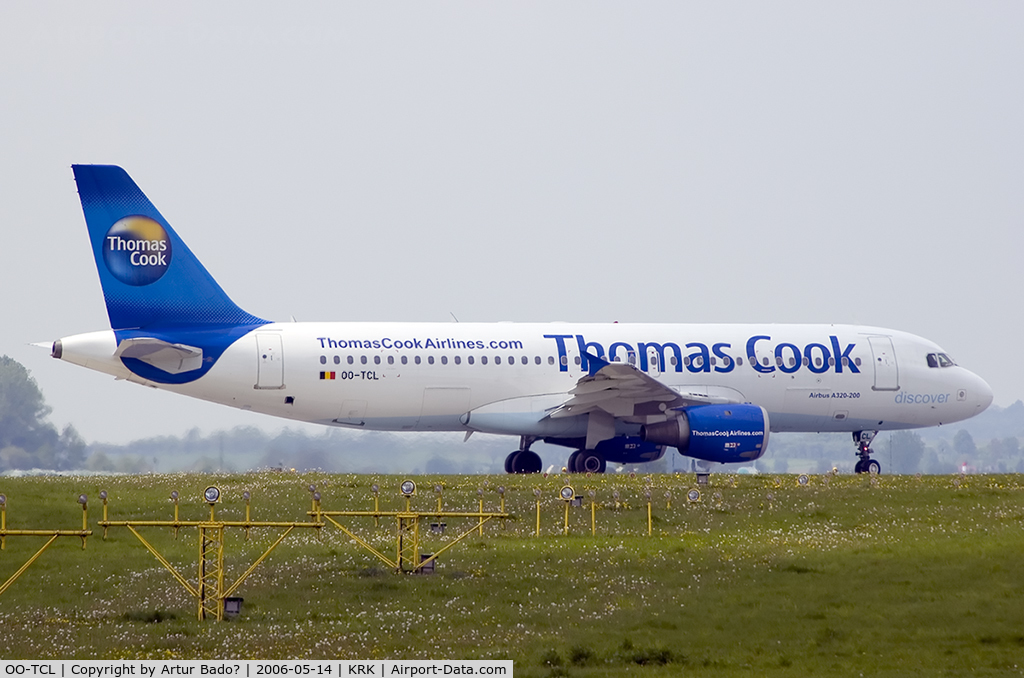 OO-TCL, 1994 Airbus A320-212 C/N 436, Thomas Cook - Airbus A320-200