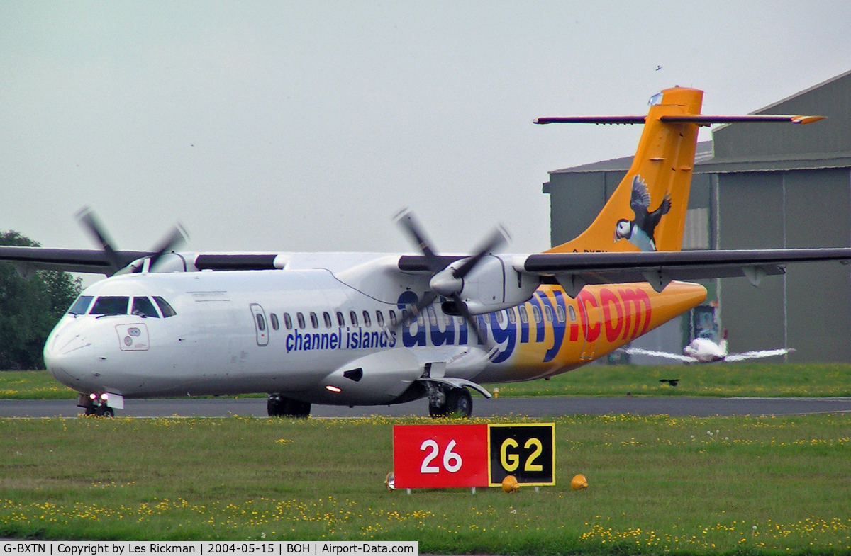 G-BXTN, 1996 ATR 72-202 C/N 483, ATR-72-202